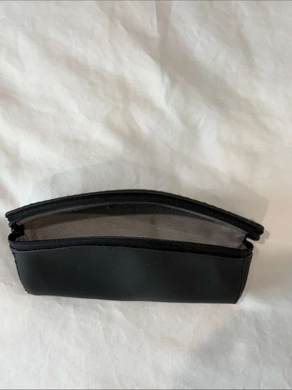 Tag Heuer Black Sunglasses Case with Zipper